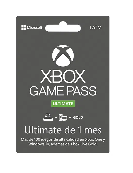 Xbox Game Pass Ultimate 1 Mes – Código Digital