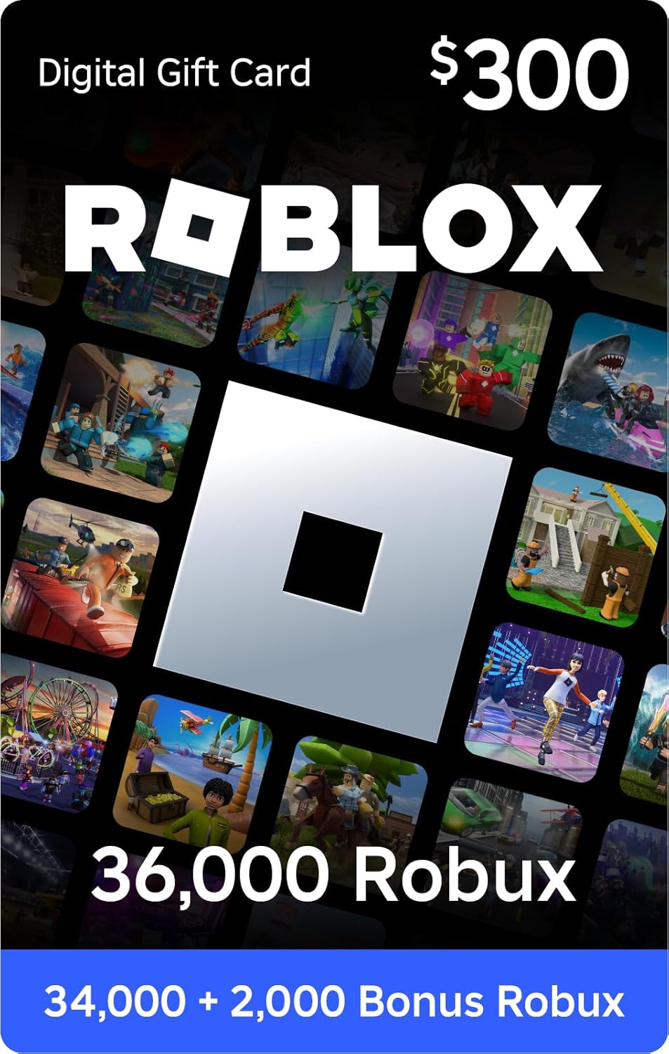 Roblox Gift Card 300 MXN – Código Digital