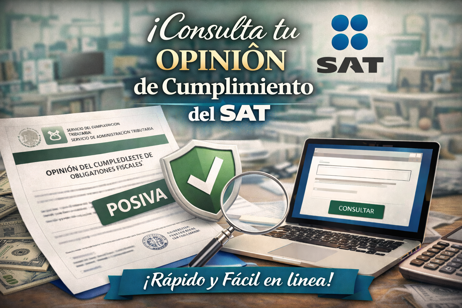 Obtén tu Opinión de Cumplimiento del SAT
