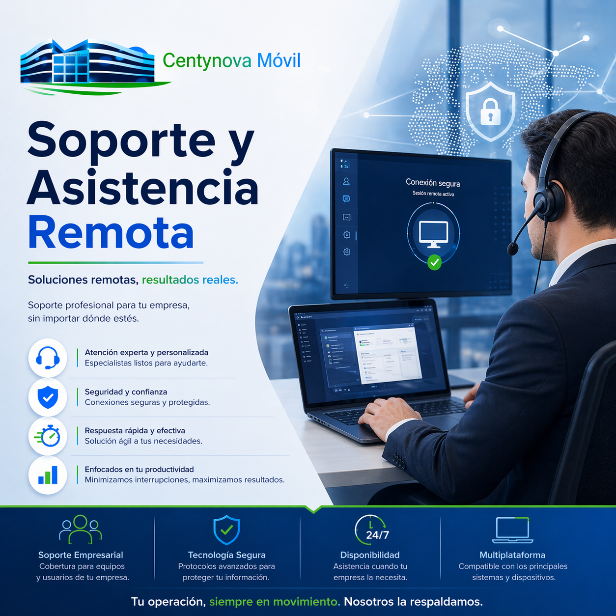 Soporte y Asistencia Remota (Empresas/Enterprise)