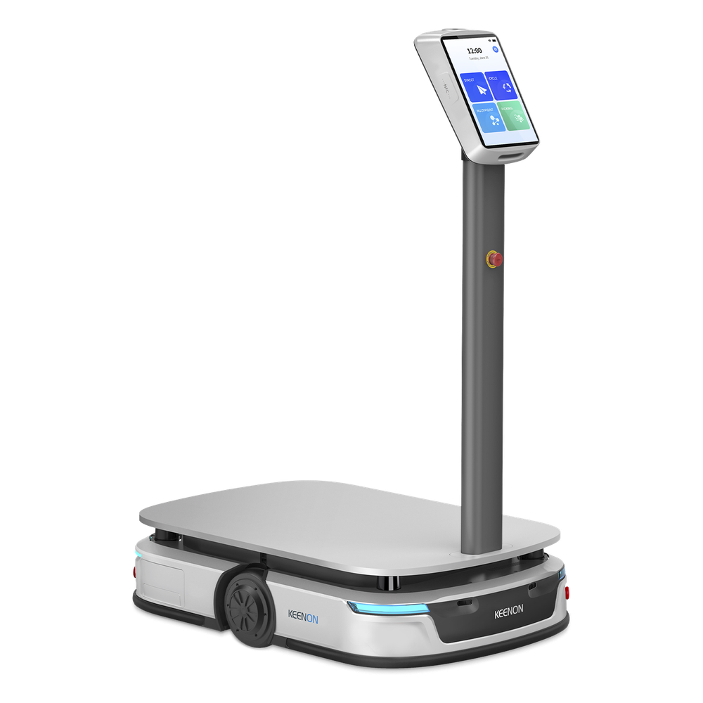 Robot Autónomo de Carga KEENON S100 – 100 kg+, Navegación Inteligente y Operación Continua 24/7