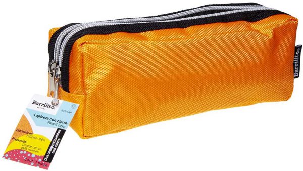 Lapicera Escolar Doble Compartimento Flexible