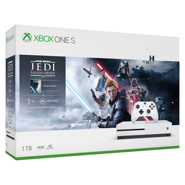 Consola Xbox One S 1 TB Star Wars Jedi + Hyperx - Imagen 2