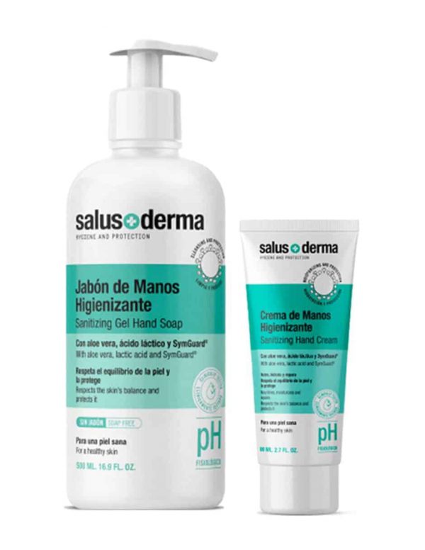 Set sanitizante manos