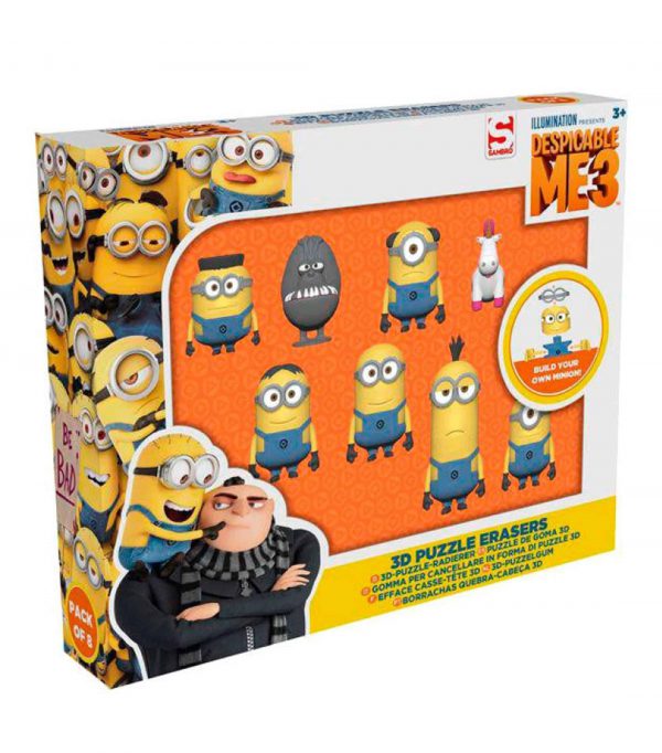 Set de Borradores Minions - Imagen 2