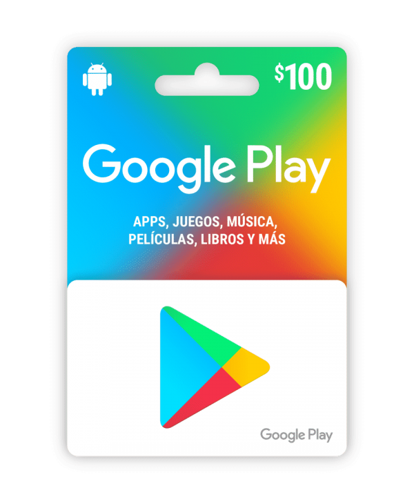Google Play Gift Card Digital – 100 MX