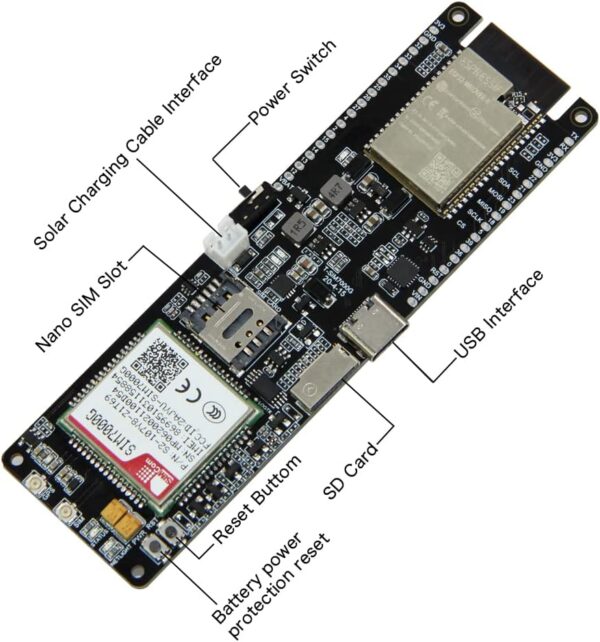 TTGO T-SIM7000G 16MB, versión 1.1 - Imagen 2